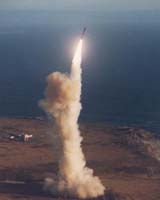 File photo of the launch of a Minuteman III missile.