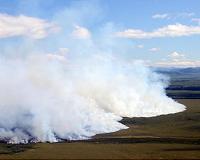 Groundwater and tundra fires may work together to thaw permafrost