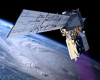 Aeolus in launch tower
