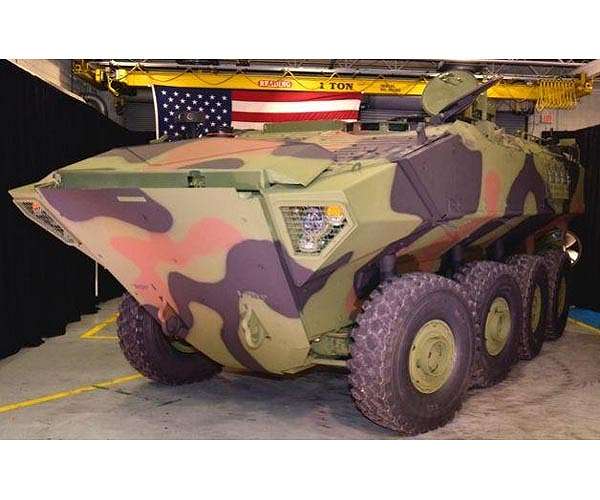 Marine Corps receives first variant of new amphibious combat vehicle