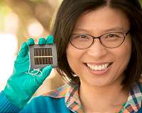 Perovskite solar cells hit new world efficiency record