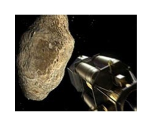 Paintballs may deflect an incoming asteroid