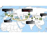 Surprising two-way journey for apple on the Silk Road