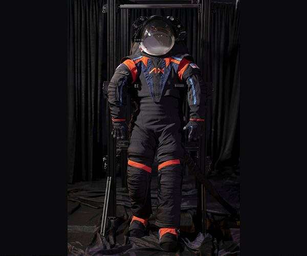 Next-Gen suit for NASA's work for space station missions debuts