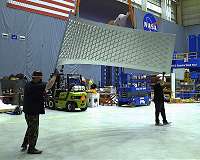 NASA Assembles Artemis II Orion Stage Adapter