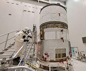 The fourth Automated Transfer Vehicle is ready to meet up with its Ariane 5