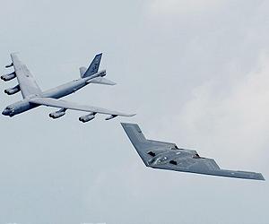 USAF Global Strike Command Officials Assume B-52, B-2 Mission