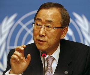 UN chief talks nuclear standoff, Syria with Iran