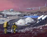 New method for 3-D printing extraterrestrial materials