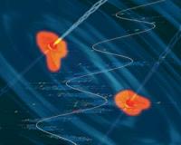 Unusual Light Signal Yields Clues About Elusive Black Hole Merger