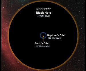 Texas Astronomers Measure Most Massive, Most Unusual Black Hole
