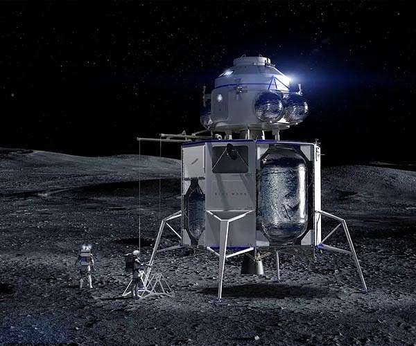 Blue Origin mission simulates moon gravity