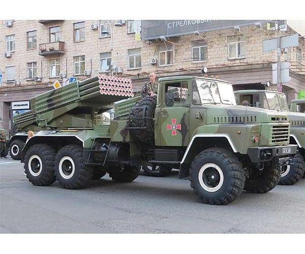 Soviet-era rocket launchers still serving on Ukraine frontline
