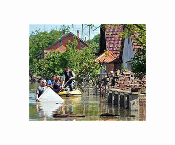 EU chief visits Bosnia flood-hit areas, pledges help
