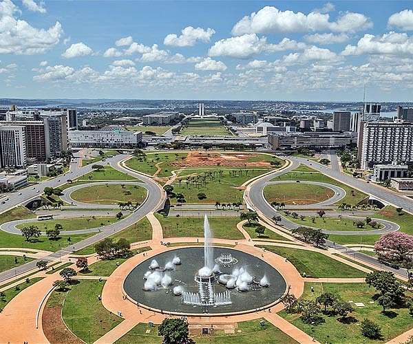 Used to fresh air, Brazil's modernist capital chokes on wildfire smoke