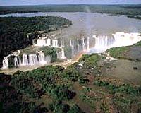 Drought reduces famous Brazilian waterfall to a trickle