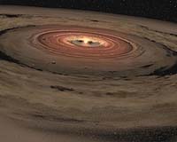 Astronomers Discover Beginnings Of 'Mini' Solar System