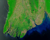 NASA Nasa Satellite Captures Image Of Cyclone Nargis Flooding In Myanmar