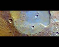 An Ancient Martian Caldera In Apollinaris Patera