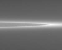 Cassini Images Saturns Sharp Edged G Ring