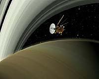 Cassini Back On Track After Course Change