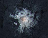 Bright spots and color differences revealed on Ceres
