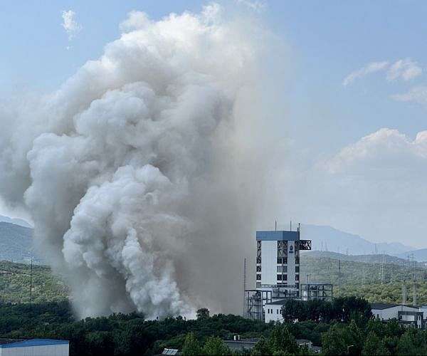 China' conducts ignition test conducted on new rocket