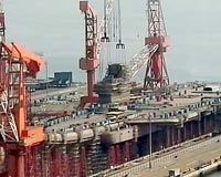 Construction of new Chinese carrier progressing