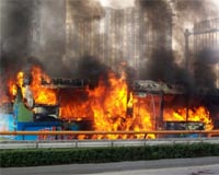 Arsonist identified in deadly China bus blaze: report