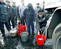 China Admits Chemical Blast Polluted Major River, City Without Water