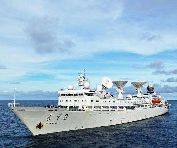 Chinese space-tracking ship sets sail for new missions