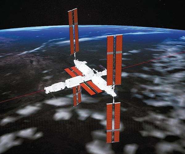 Imaging satellite takes piggyback ride on spacecraft