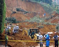 At least 12 killed in Colombia landslide