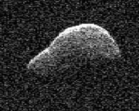 Comet Flying by Earth Observed with Radar and Infrared