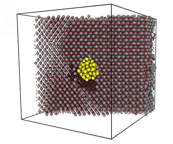 Scientists find explanation for abnormally fast release of gas from nuclear fuel