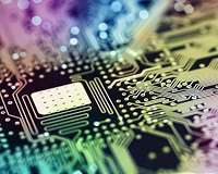 Bonding chips using inkjet printers