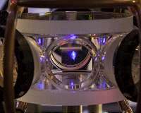 Quantum memory with record-breaking capacity based on laser-cooled atoms