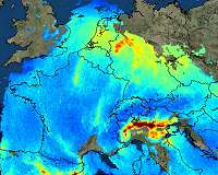 Italy's polluted Po Valley gasps for fresh air