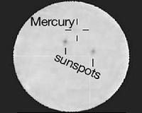 Mercury Passes in Front of the Sun, as Seen From Mars