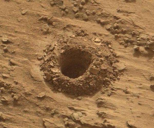 Curiosity latest drilling attempt a success - Sols 3514-3516
