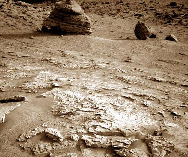 A Rover-Sized Boulder Sols 3532-3533