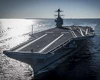 Navy certifies 6th weapons elevator on Ford