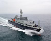 Damen prepares training vessel for Australian navy