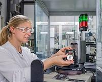 Semiconducting inorganic double helix