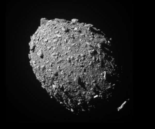 DART impact might have reshaped Hera's target asteroid