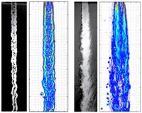 Lasers measure jet disintegration