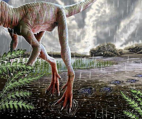 Dinosaurs emerged in the northern hemisphere millions of years earlier