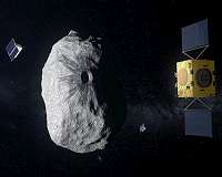 Earth's first mission to a binary asteroid, for planetary defence
