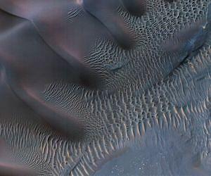 NASA Spacecraft Detects Changes in Martian Sand Dunes