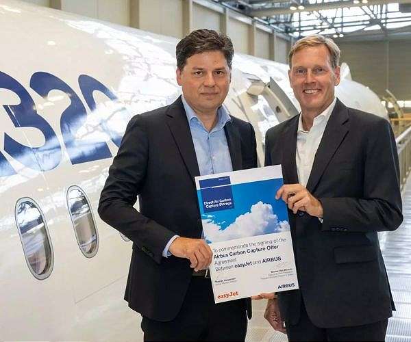 easyJet signs up to Airbus' pioneering carbon removal solution